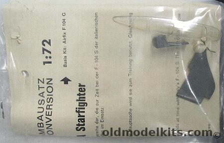 Airmodel 1/72 Lockheed TF-104G and F-104A Conversion Kit plastic model kit